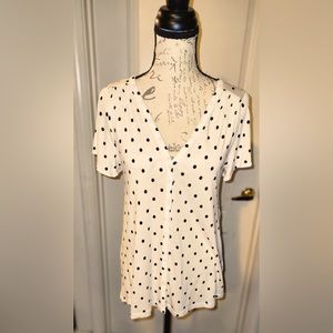 Polk a dot blouse